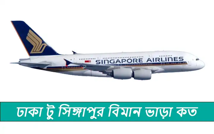 ঢাকা টু সিঙ্গাপুর বিমান ভাড়া কত
