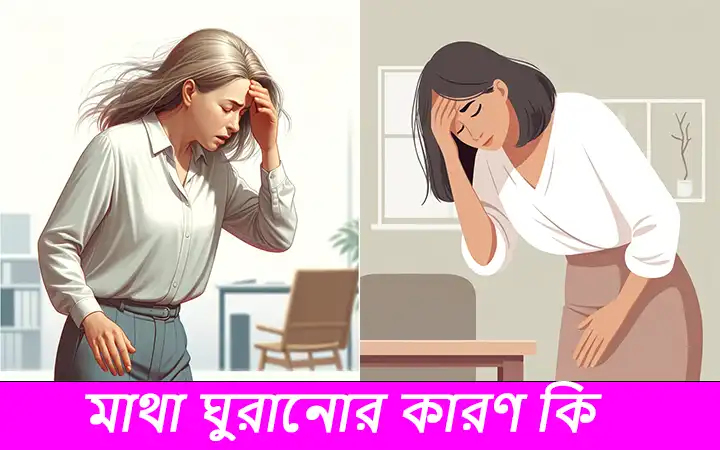 মাথা ঘুরানোর কারণ কি